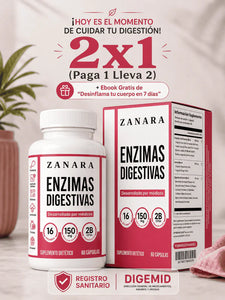 🌿 Enzimas Digestivas Alivio para la Hinchazón y Digestión Saludable ⭐PREMIUN