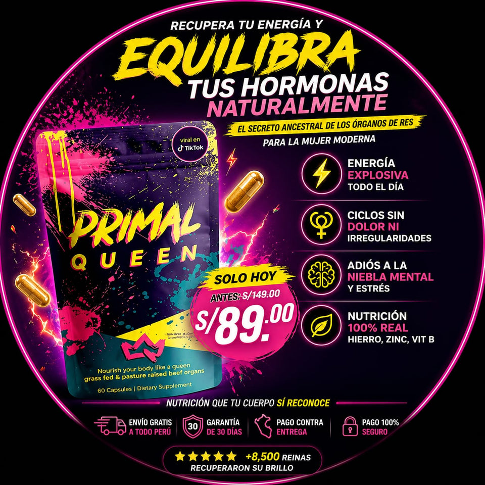 GEN PRIMAL QUEEN-EQUILIBRIO HORMONAL-PREMIUN