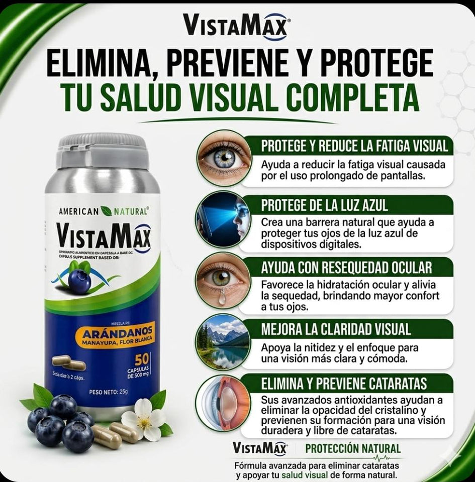 VistaMax – Claridad Visual y Protección Diaria ✨