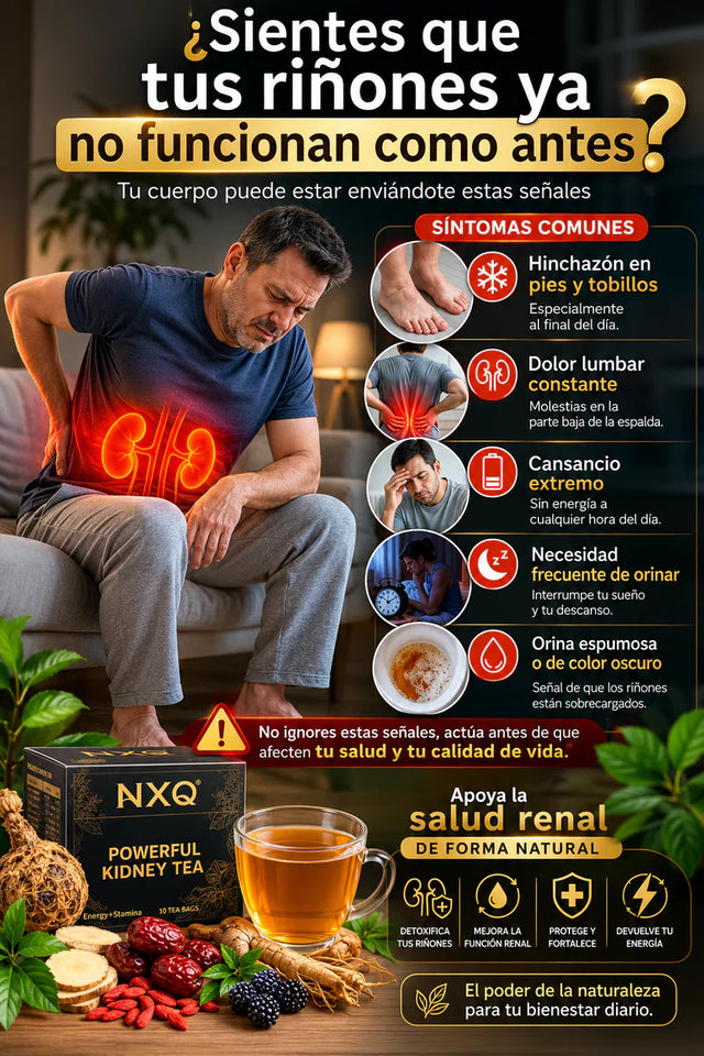 POWERFUL KIDNEY TEA – BIENESTAR RENAL Y VITALIDAD NATURAL