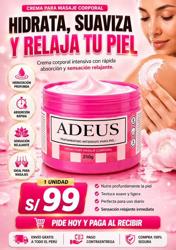 🌺ADEUS™ | Crema Intensiva para Estrías e Hidratación Profunda💋