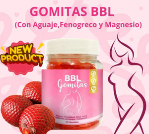 GOMITAS BBL PARA EL AUMENTO DE GLUTEOS Y BUSTO