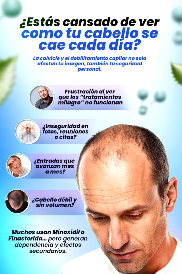 🔥 Nova Hair: Crecimiento Natural desde la Raíz para un Cabello Más Fuerte y Largo