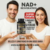 NAD + RESVERATROL 1500 MG (2 x 139 soles)