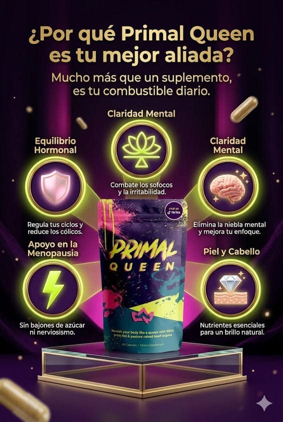 GEN PRIMAL QUEEN-EQUILIBRIO HORMONAL-PREMIUN