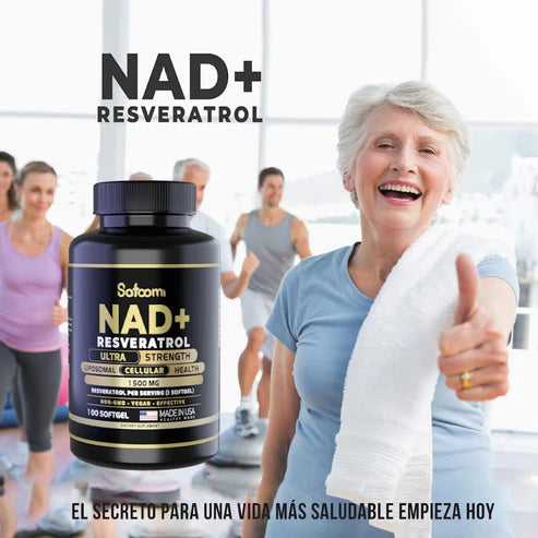 NAD + RESVERATROL 1500 MG (2 x 139 soles)