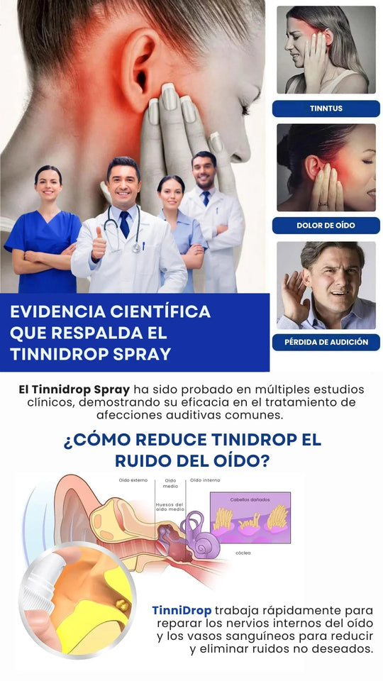 TINNIDROP SPRAY LIMPIADOR DE OIDOS-ORIGINAL