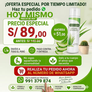 🌿👨‍🔬RECUPERA TU COMODIDAD ÍNTIMA DESDE LA PRIMERA APLICACIÓN CON HEMOCREAM🌿✨