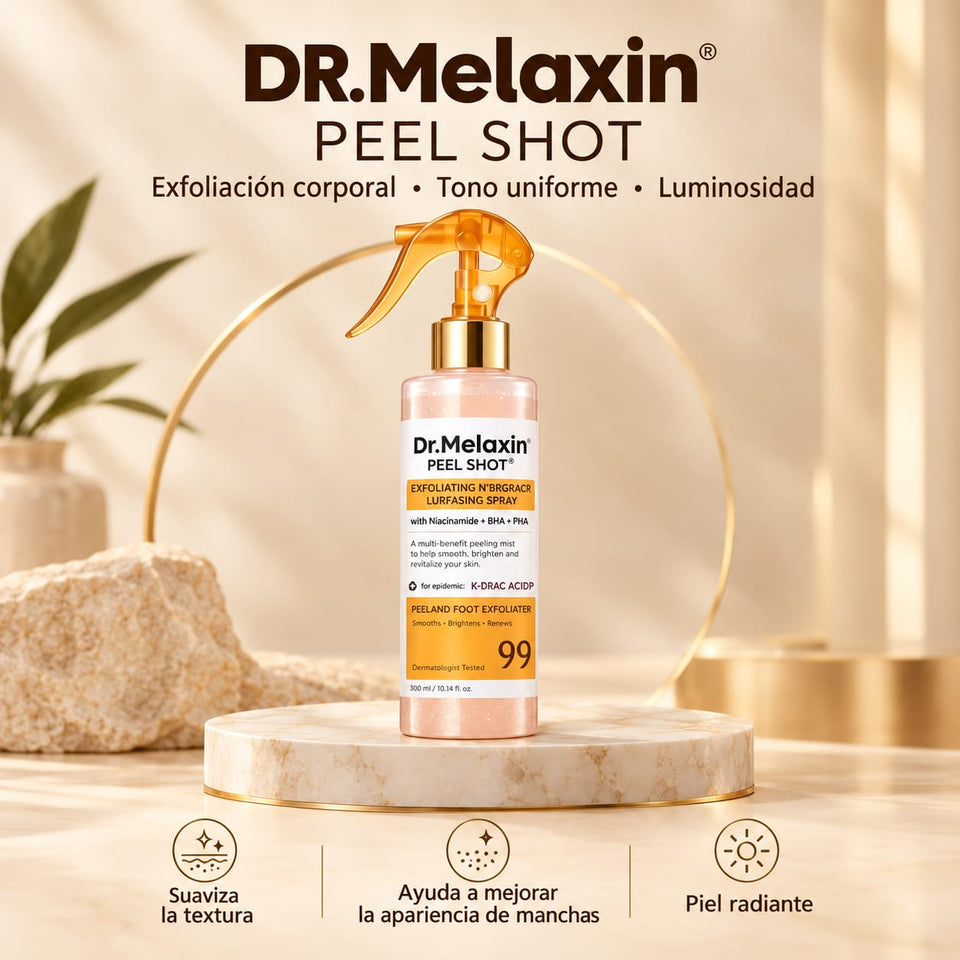 Dr. Melaxin – Exfoliante Corporal para una Piel Más Uniforme y Luminosa