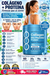 💙 Neocell Collagen Bio-Peptides | Colágeno Hidrolizado para una Piel Más Firme, Cabello y Uñas Fuertes y Bienestar Articular ✨