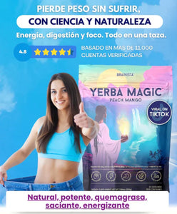 Yerba Magic Peach Mango™: Enfoque Natural, Digestión Equilibrada y Bienestar Diario