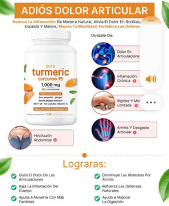 Turmeric GNE – Bienestar Natural para tu Salud de las articulaciones