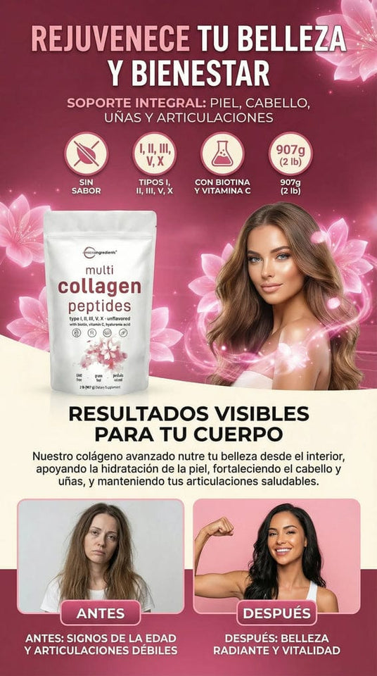 MULTI COLLAGEN PEPTIDES GEN-PREMIUN⭐⭐⭐⭐⭐
