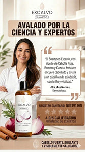 🚿 EXCALVO SHAMPOO — FORTALECE, NUTRE Y REVITALIZA TU CABELLO DESDE LA RAÍZ 💥