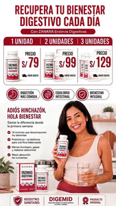 🌿 Enzimas Digestivas Alivio para la Hinchazón y Digestión Saludable ⭐PREMIUN