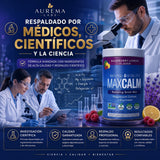 MAX CALM® Bebida Relajante de Magnesio Calma, descanso y bienestar en cada vaso.