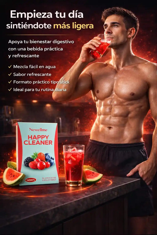 🌿 Happy Cleaner | Apoya tu Bienestar Digestivo y tu Rutina de Limpieza