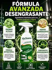 FlyCleanse | Elimina Grasa, Óxido y Suciedad Difícil de la Cocina