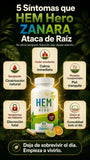 HEM Hero+ Extra Strength | Fórmula de Apoyo para el Bienestar Hemorroidal promocion 3 x 100-cada frasco contiene 60 capsulas