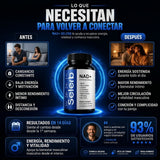 🔥 SELERB NAD | ENERGÍA, RESISTENCIA Y RENDIMIENTO MASCULINO