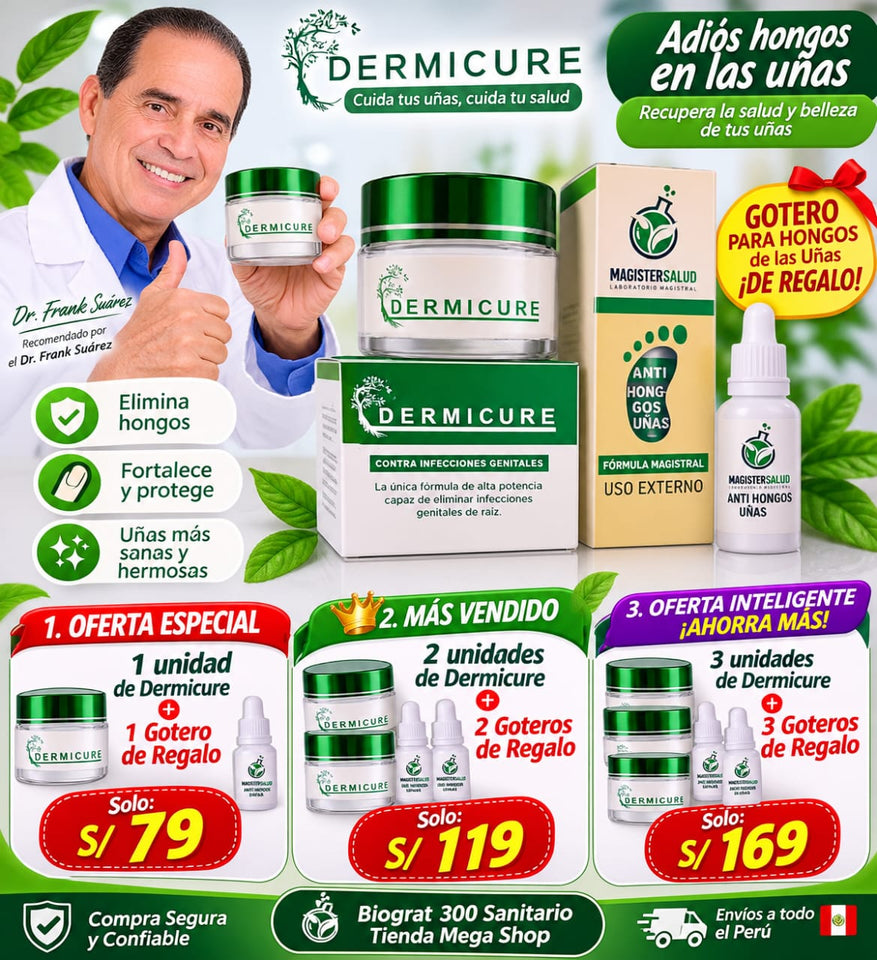 DERMICURE | Cuidado Íntimo para Hombres y Mujeres – Picazón, Ardor e Irritación
